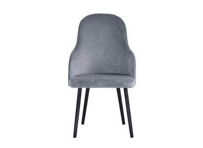 Chaises longues inclinables modernes Groupe de chaises 8 Ensemble de chaises Gris Rembourrage Accoudoirs